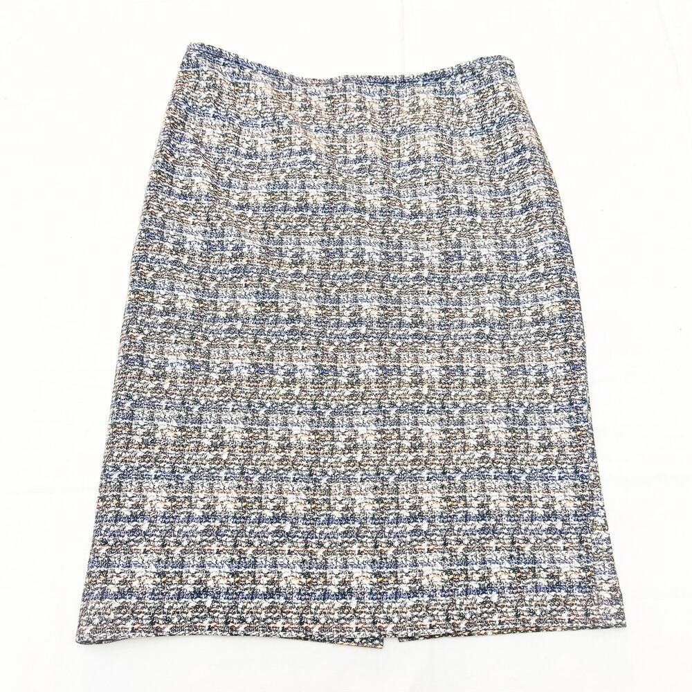 Basler Patterned Straight Pencil Skirt Black Multicolor Size 36